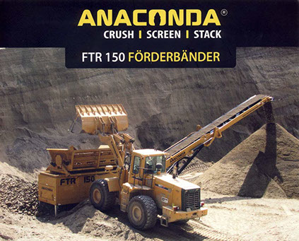 Anaconda FTR150 Förderband